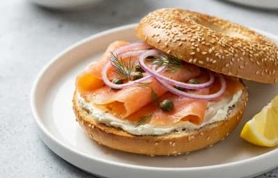 Bagel with Lox