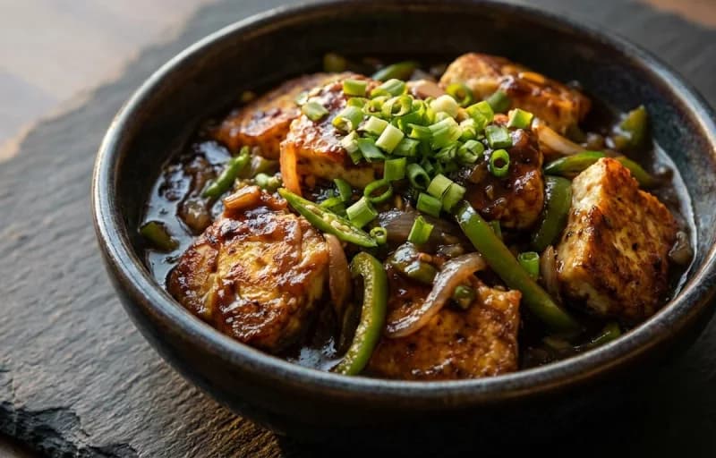 Egg Black Bean Sauce with Egg Fried Rice - Recipe 1