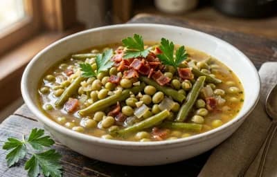 Field Peas with Snaps