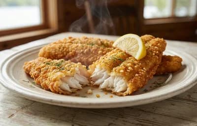 Fried Walleye