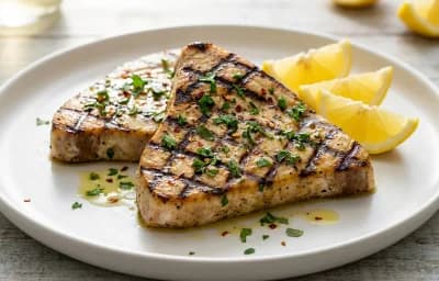 Grilled Swordfish Steaks