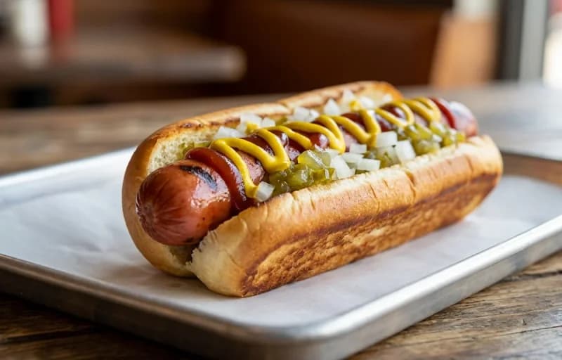 Hot Dog, Sauerkraut and Deli Mustard - Recipe 1