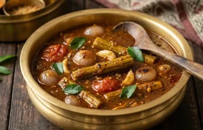 Murungakkai Puli Kuzhambu