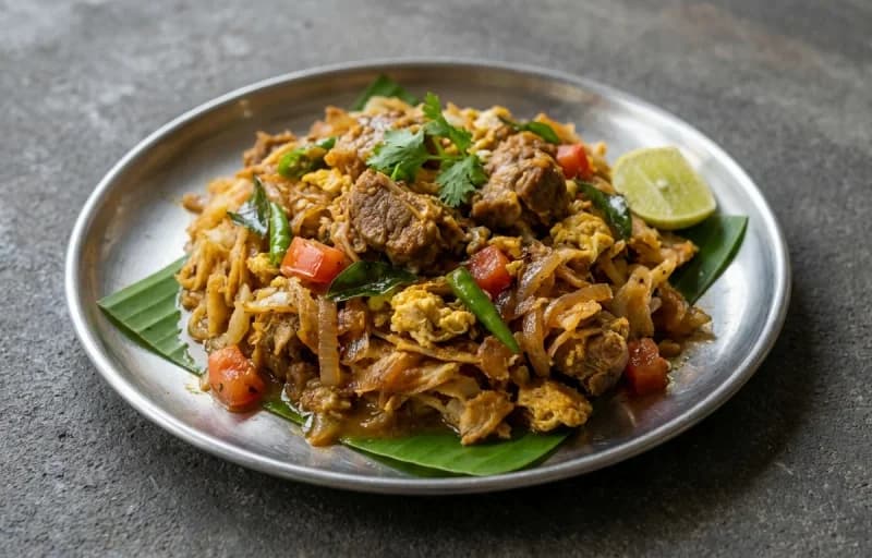 Mutton Kothu Parotta