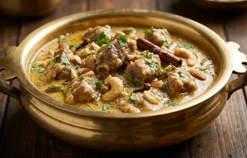 Mutton Kurma with Goan Sanna - Recipe 1