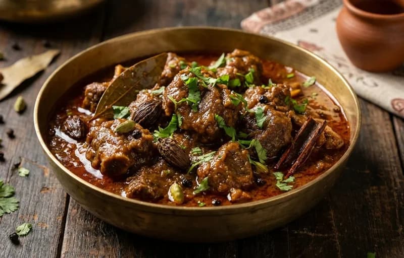 Mutton Nagori with Chapati - Recipe 1