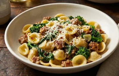Orecchiette with Sausage and Broccoli Rabe