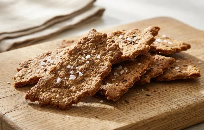 Pickled Herring in Cream Sauce with Rye Crackers - Recipe 2