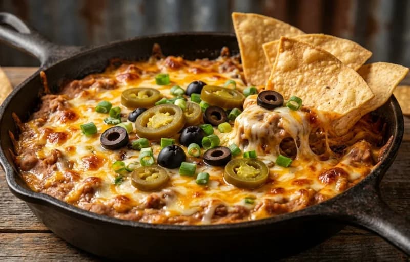 Texas Trash Bean Dip