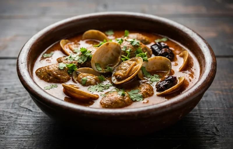 Tisrya Che Kalvan with Steamed Basmati Rice - Recipe 1