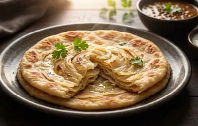 Ulte Tawa Paratha