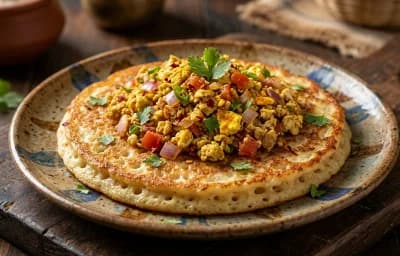 Urad Dal Polo with Egg Keema