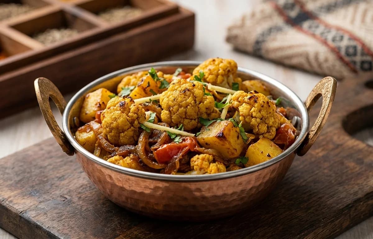 Air Fryer Aloo Gobi