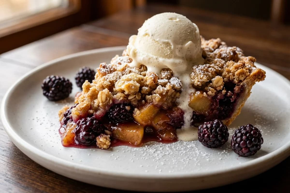 Apple Marionberry Crisp