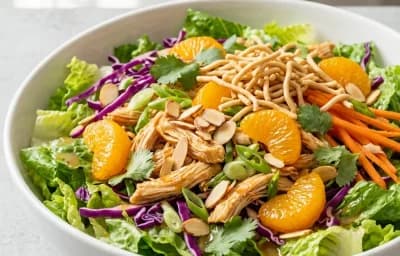 Asian Chicken Salad with Mandarin Oranges