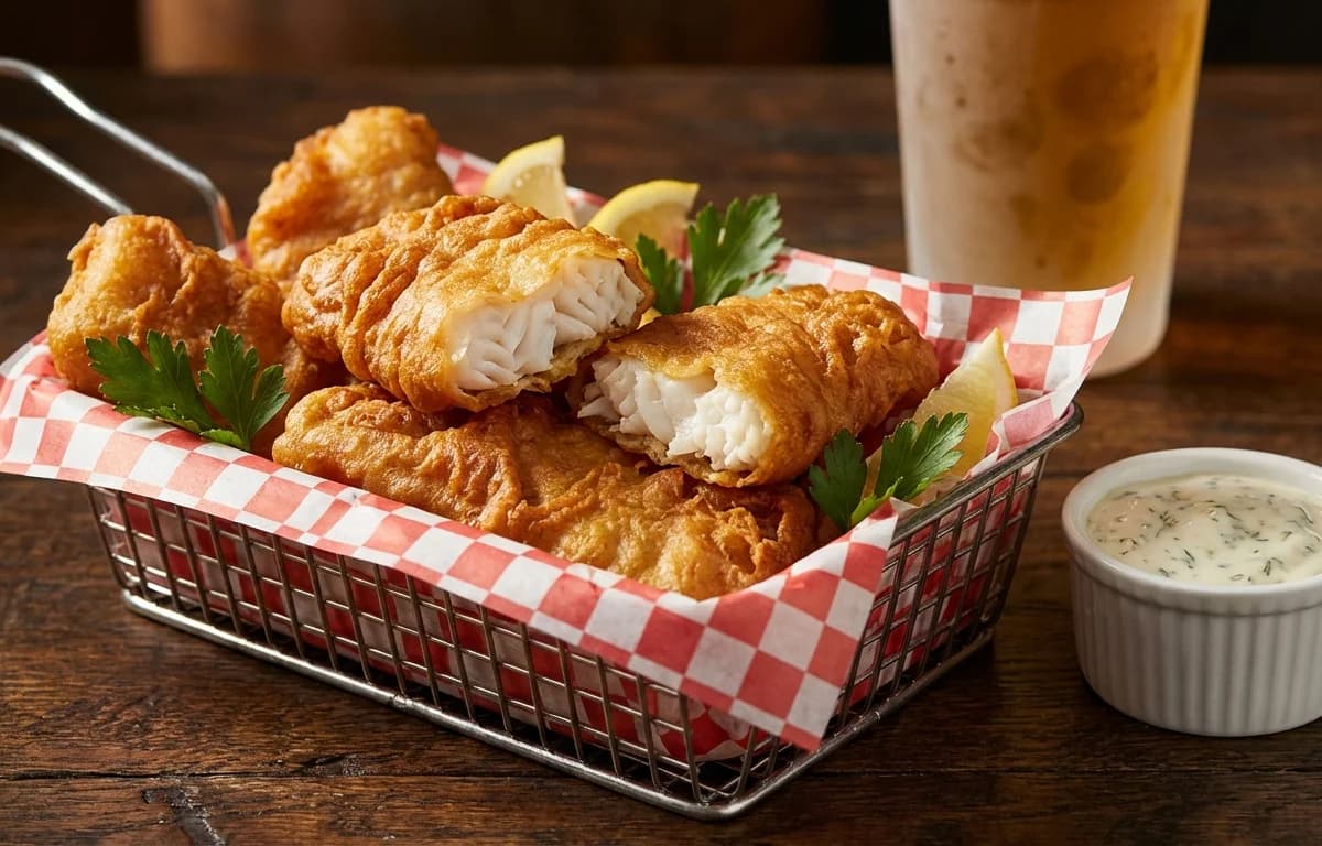 Beer Battered Cod