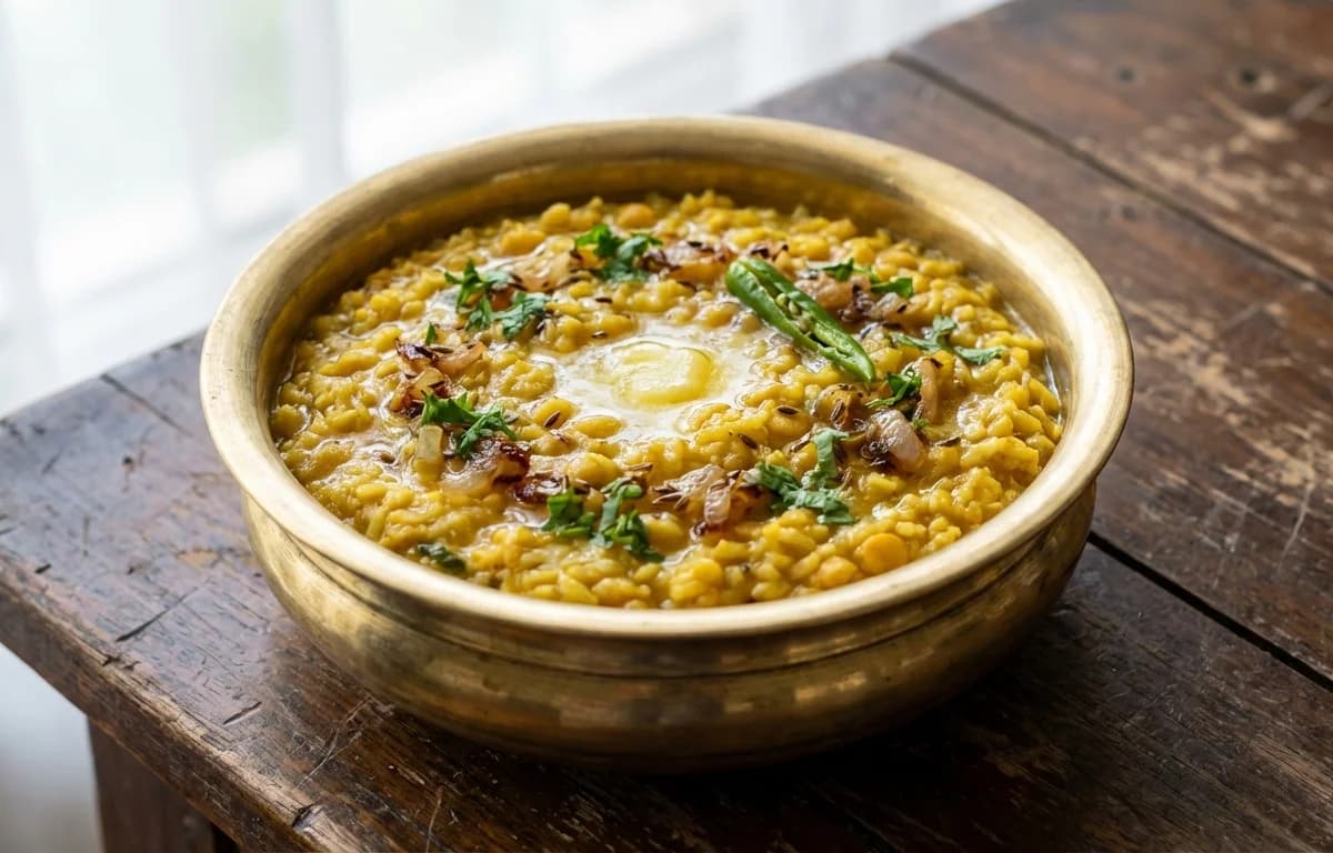Chana Dal Khichdi