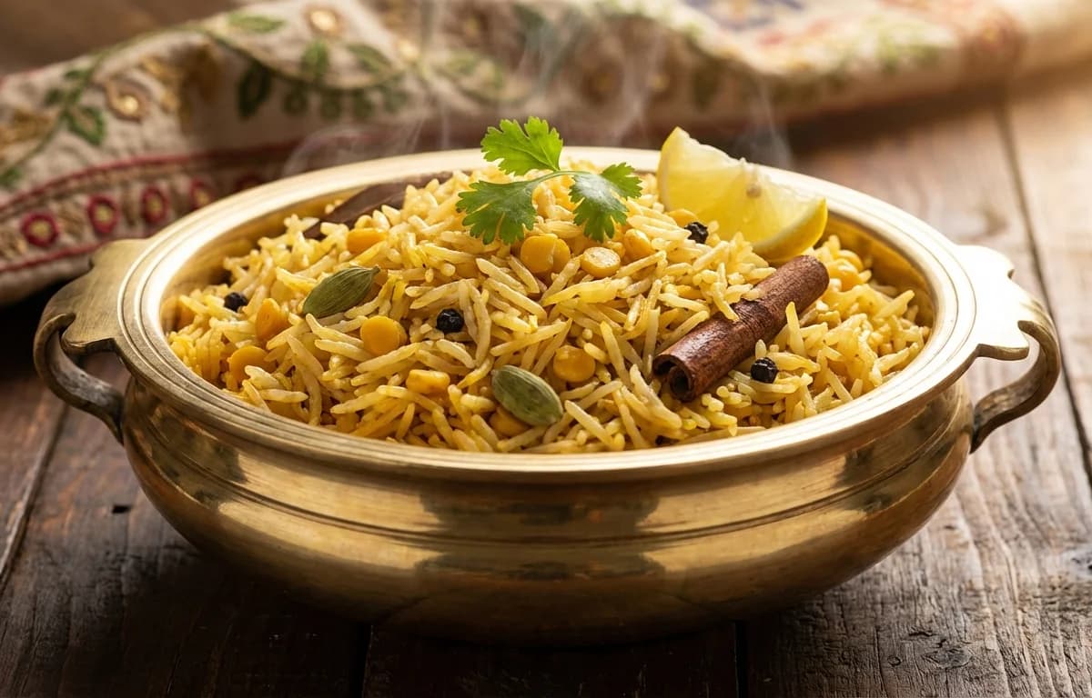 Chana Dal Pulao