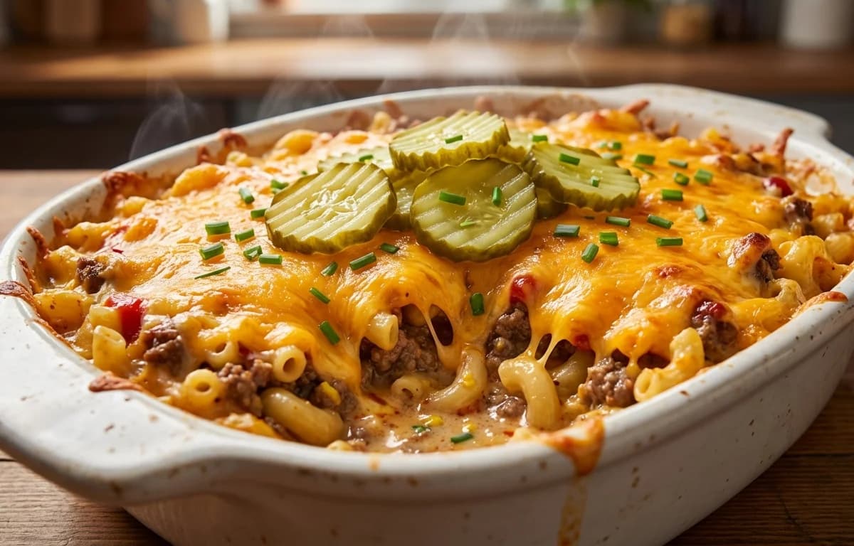 Cheeseburger Casserole