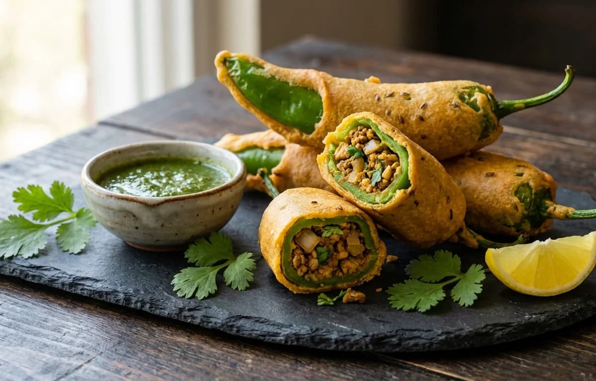 Chicken Mirchi Vada