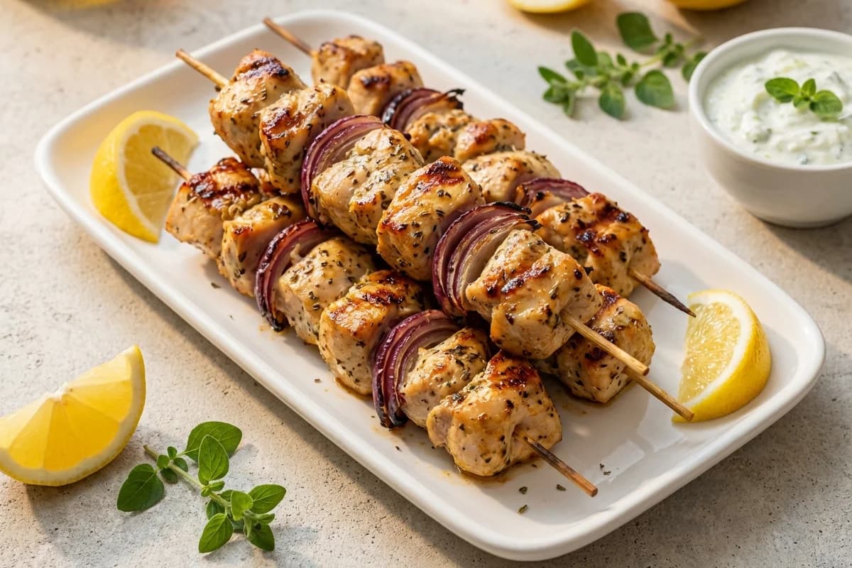 Chicken Souvlaki Skewers