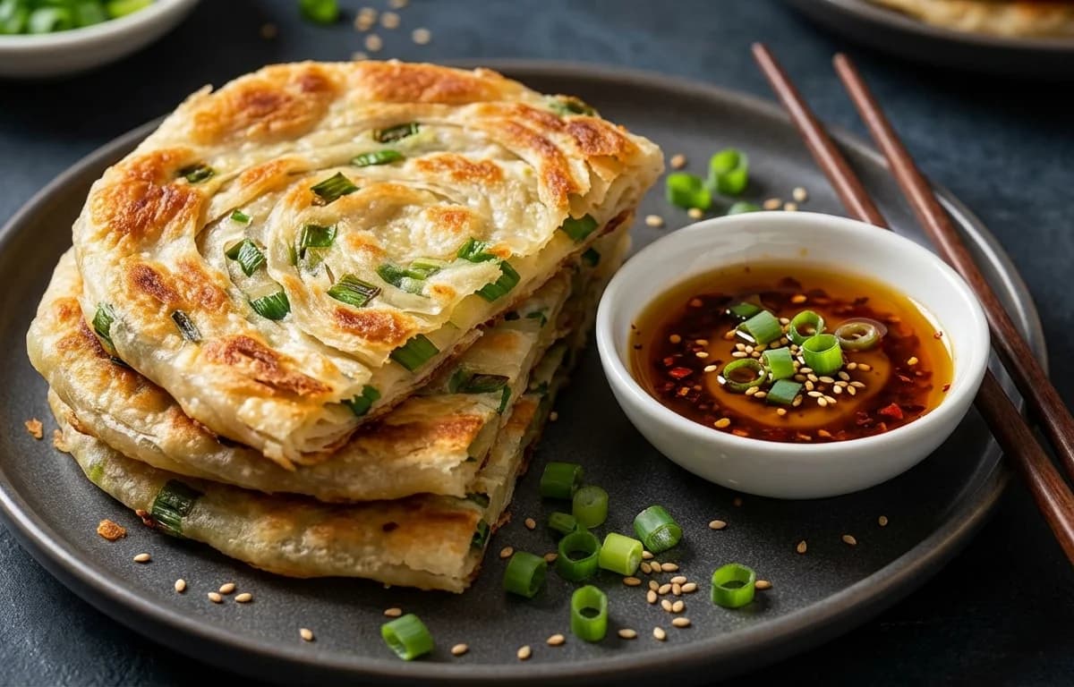 Chinese Scallion Pancakes