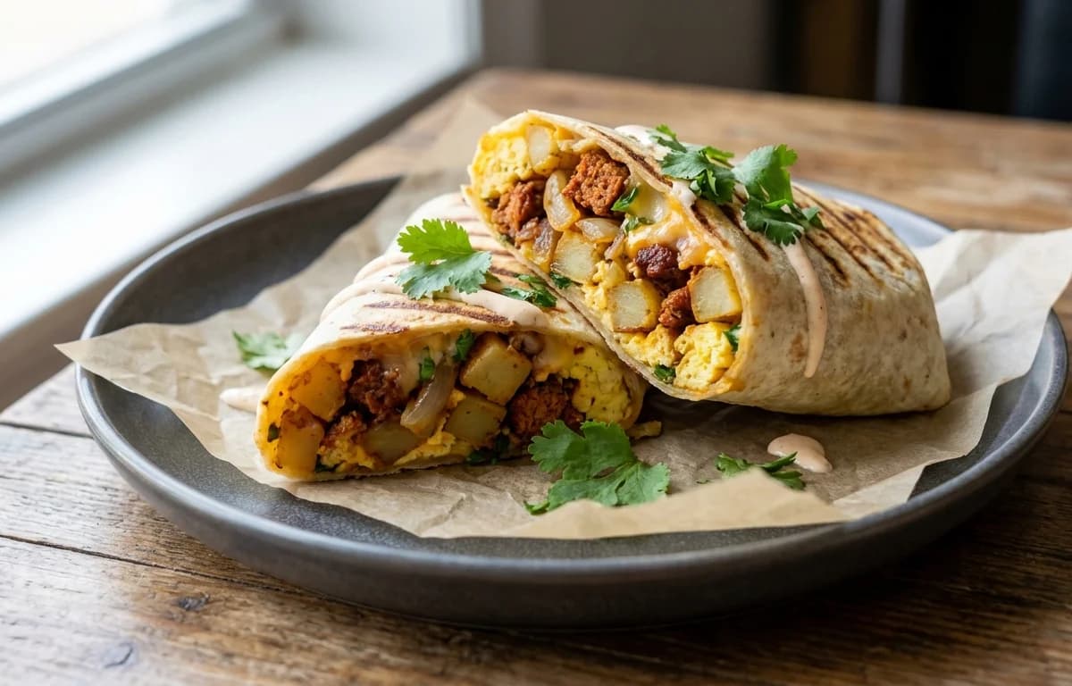 Chorizo and Potato Burrito