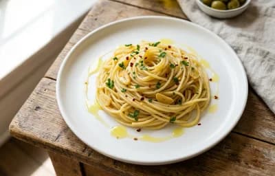 Garlic and Olive Oil Pasta
