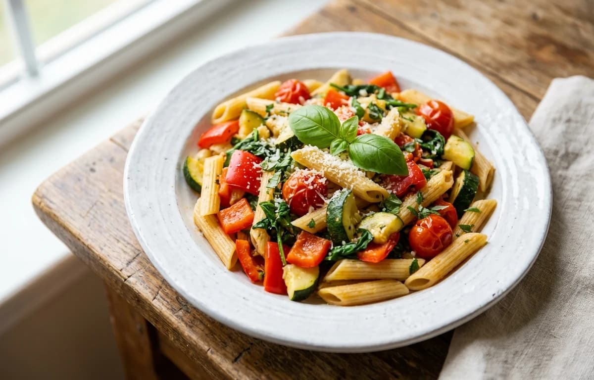 One-Pot Pasta and Vegetables