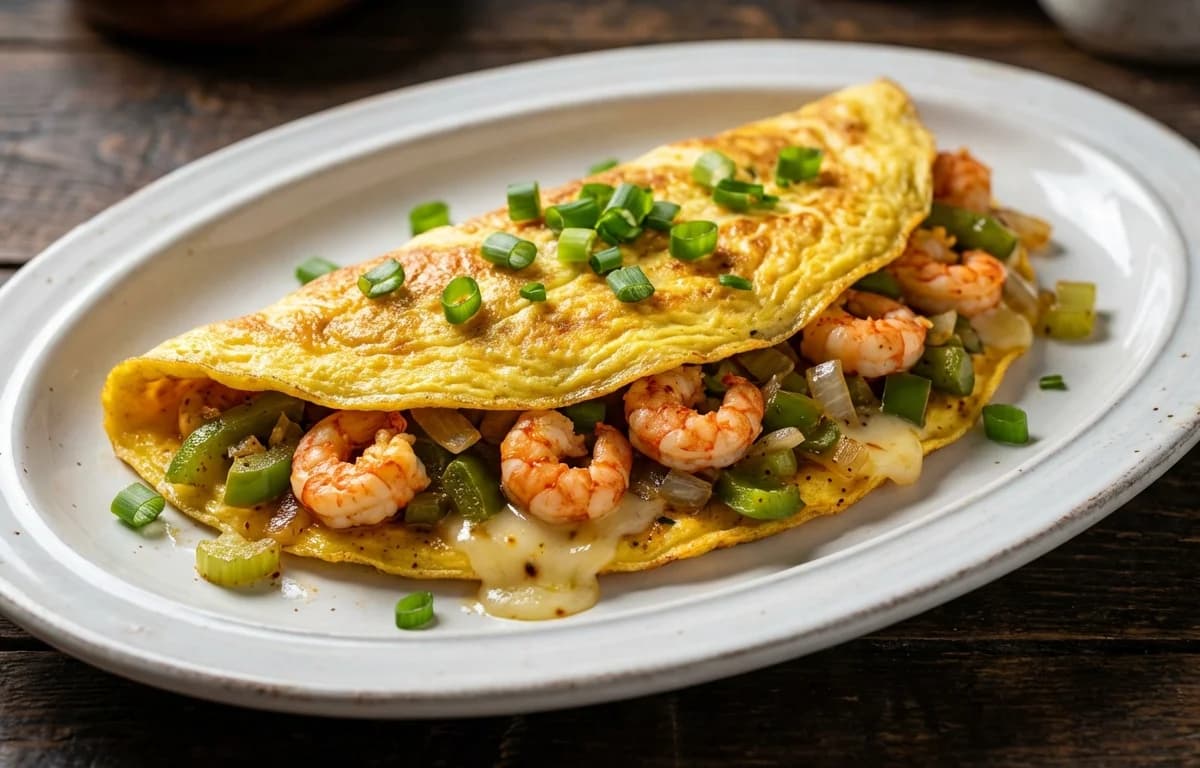 Crawfish Omelet