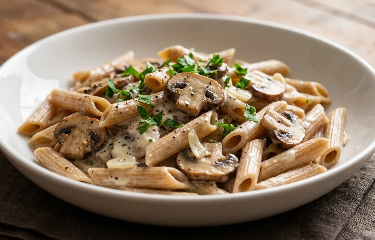 Creamy Mushroom Pasta