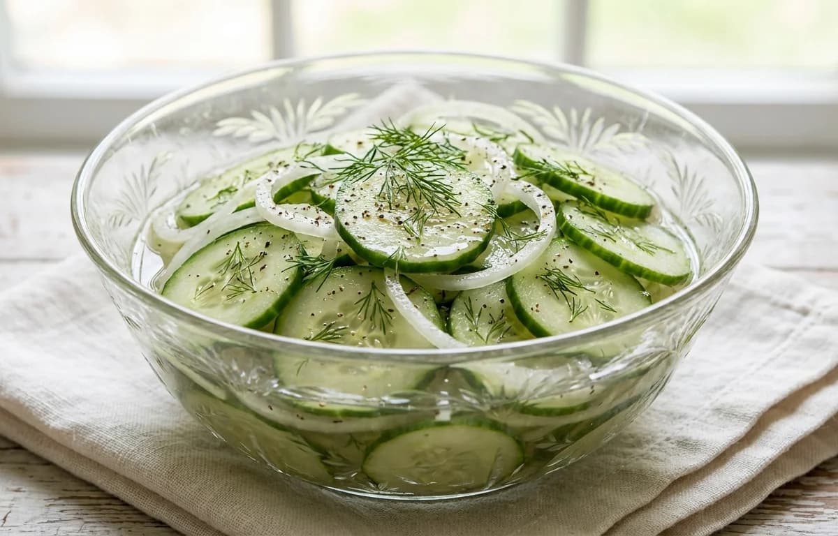 Cucumber and Onion Salad
