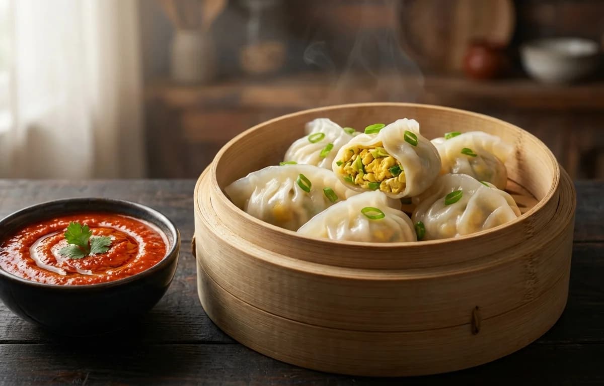 Egg Momos