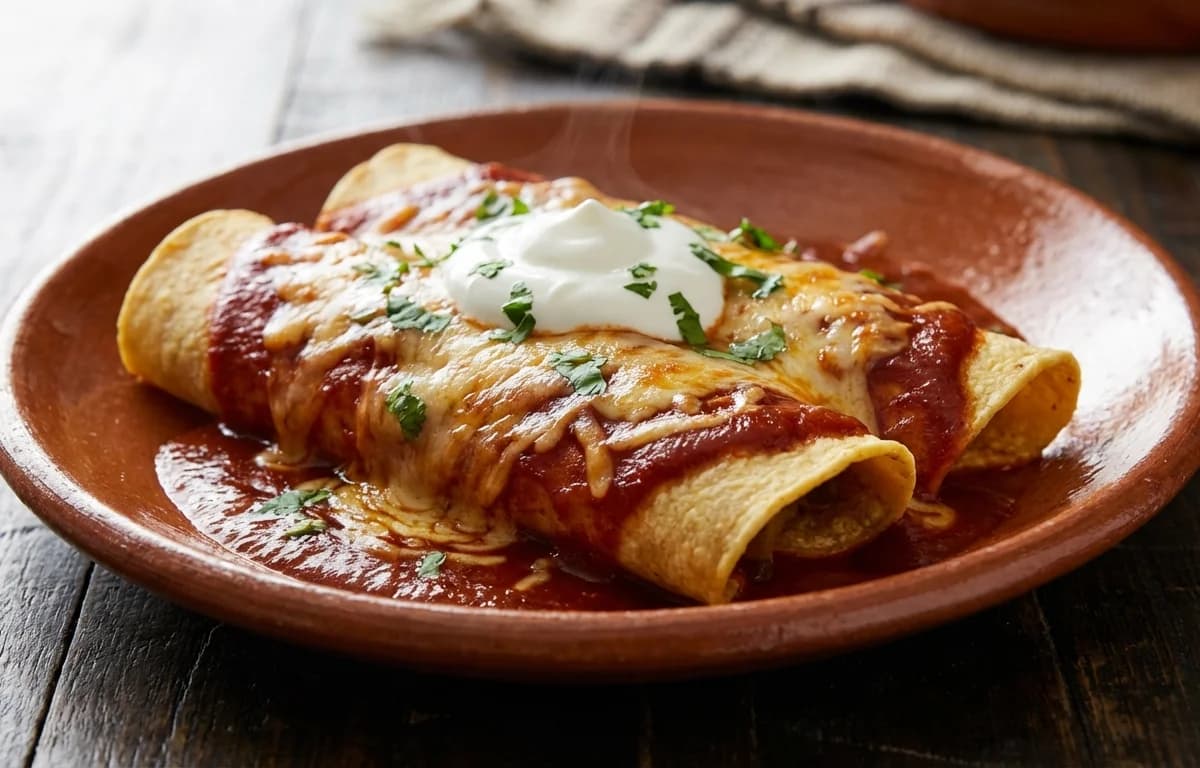 Enchiladas Rojas