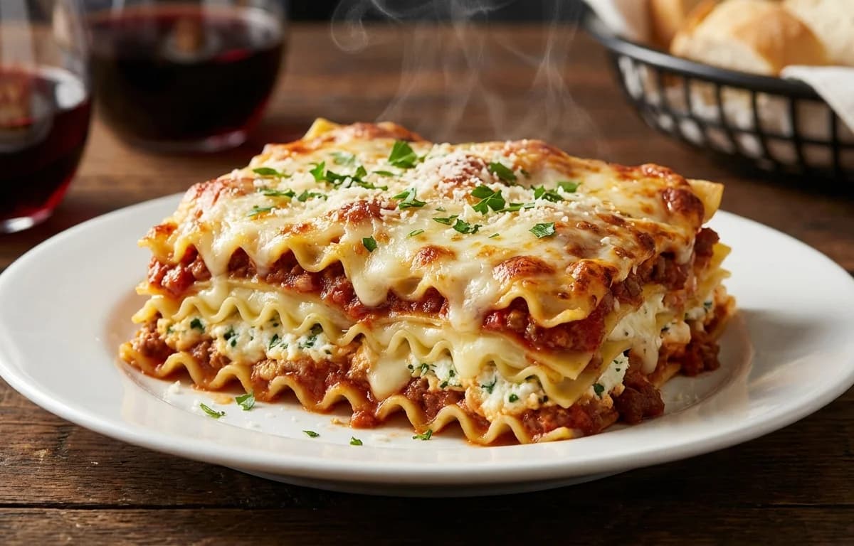 Four Cheese Lasagna