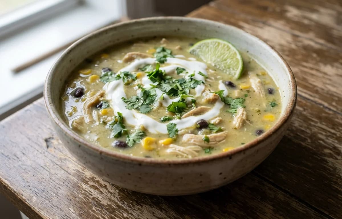 Green Chile Chicken Soup