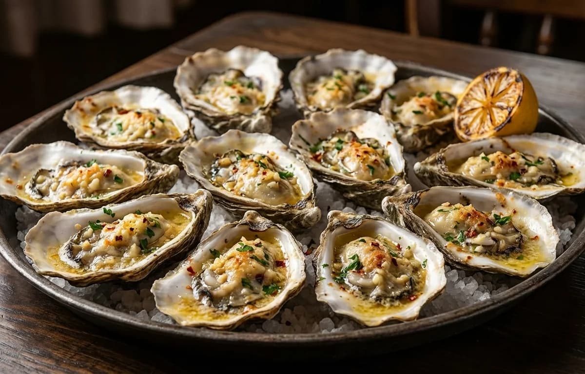 Grilled Oysters