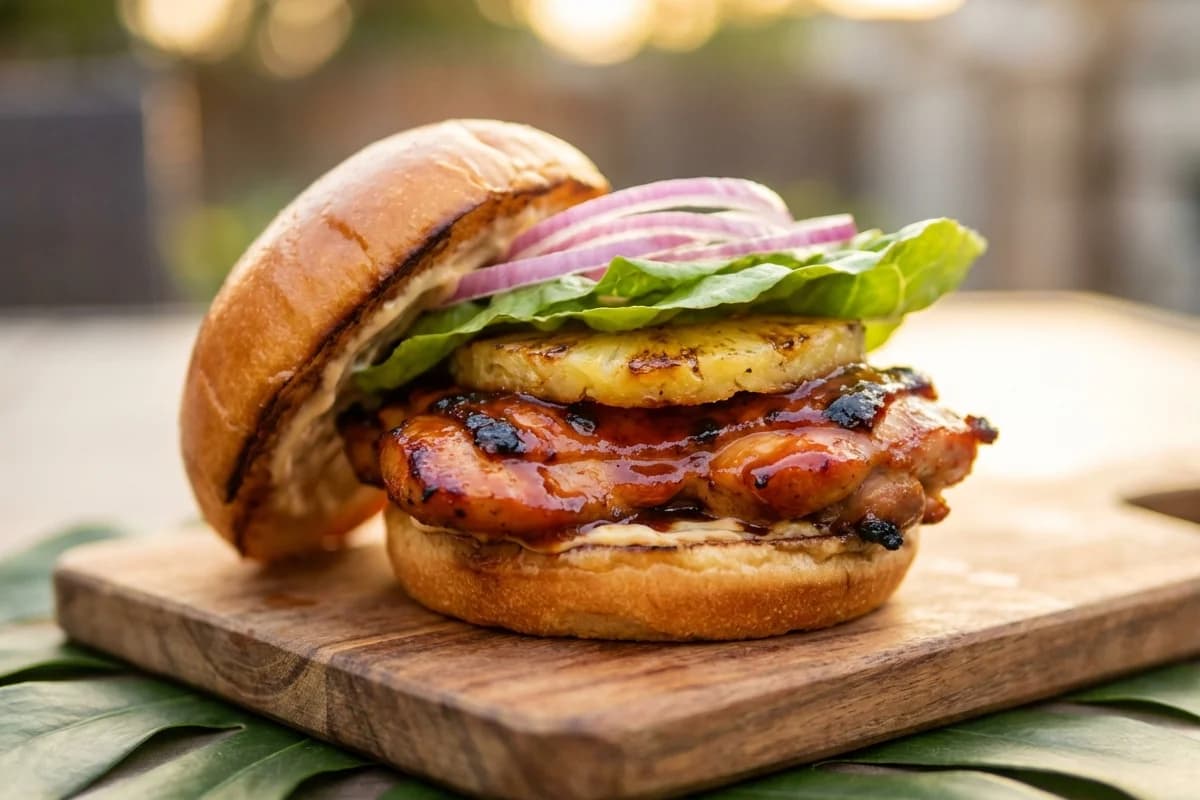 Huli Huli Chicken Sandwich