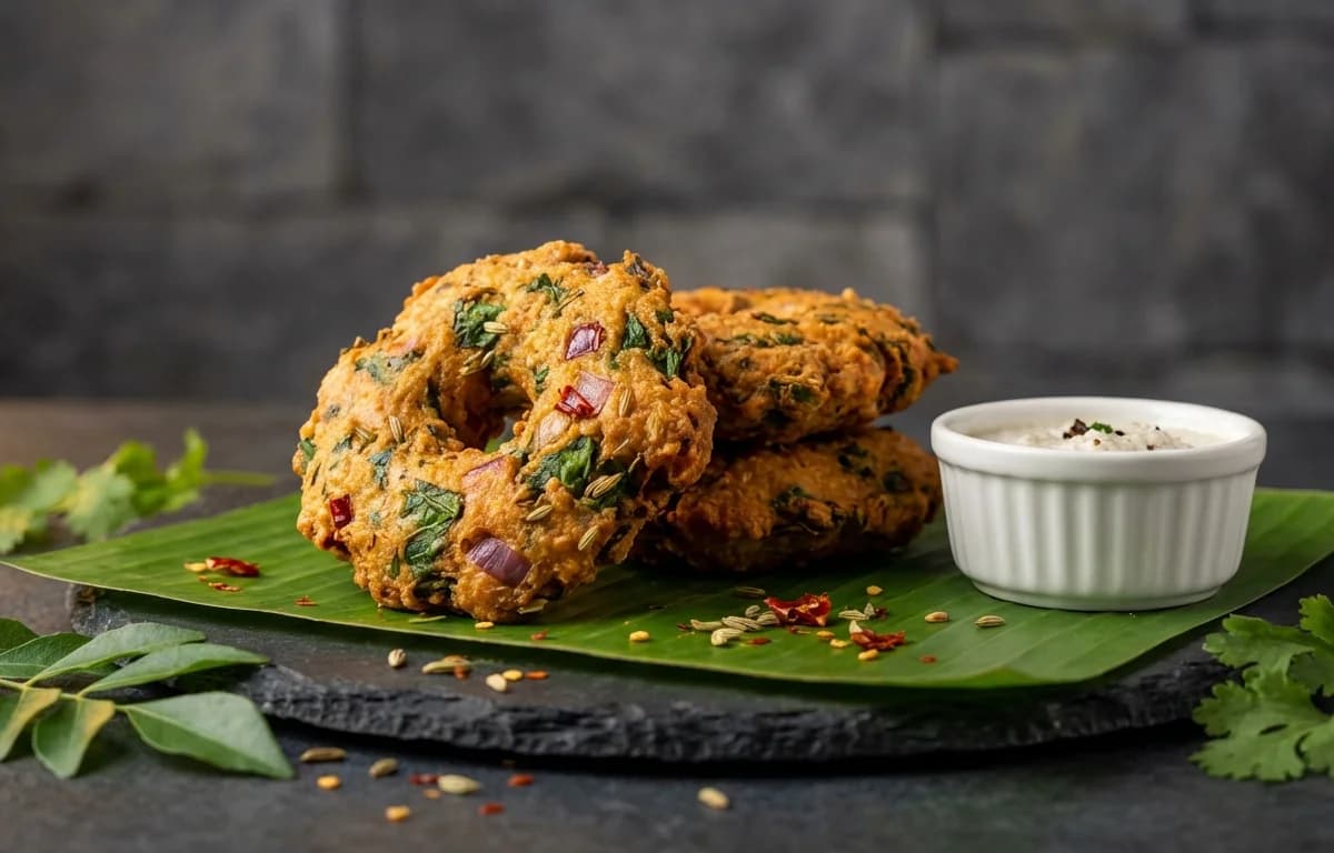 Keerai Vadai