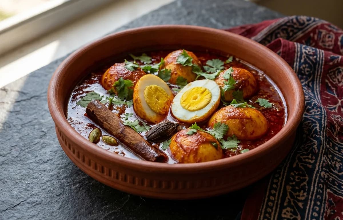 Laal Maas Egg Curry