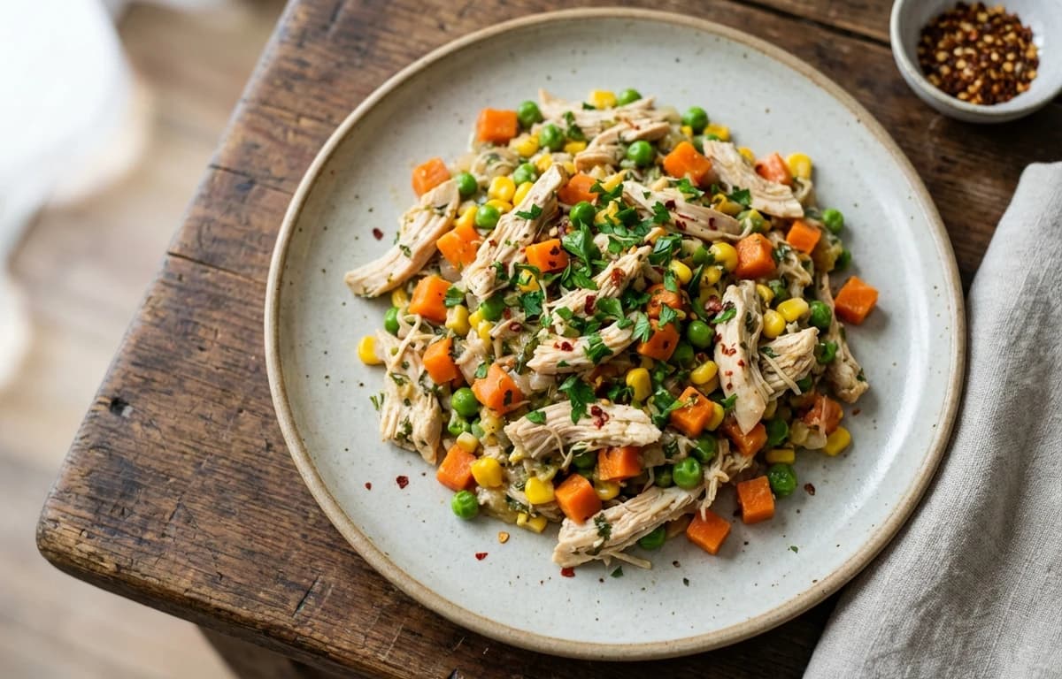 Chicken and Vegetable Filling