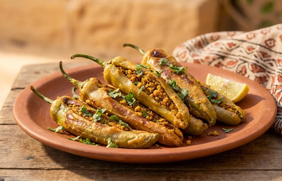 Masala Fried Chillies
