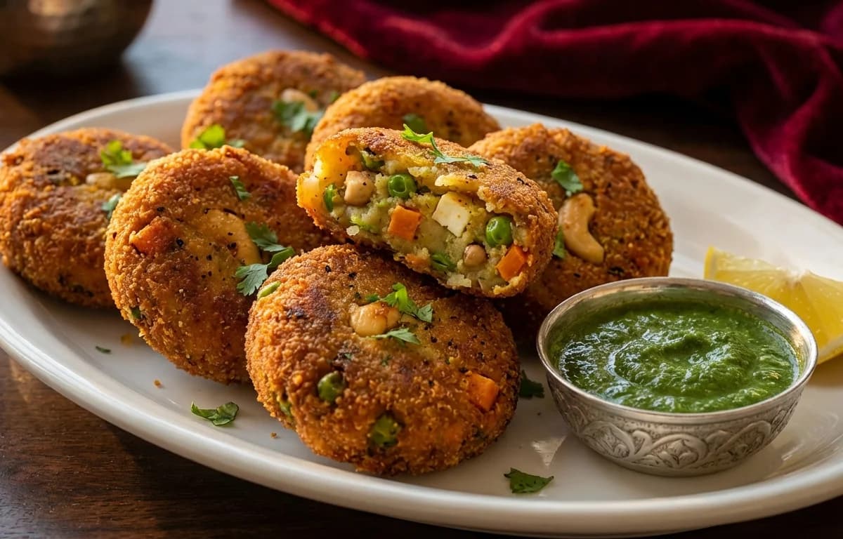 Mughlai Vegetable Cutlet