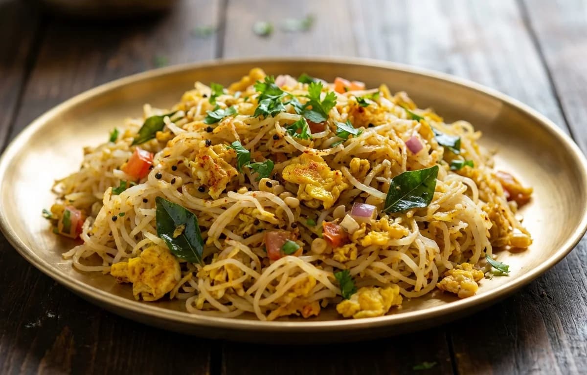 Muttai Kothu Idiyappam