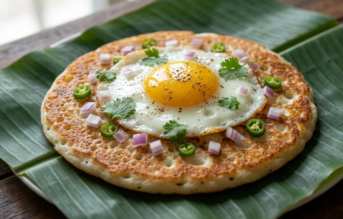 Muttai Uthappam