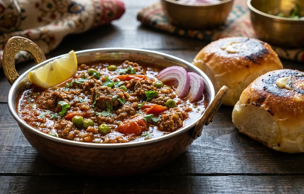 Mutton Kheema Pav