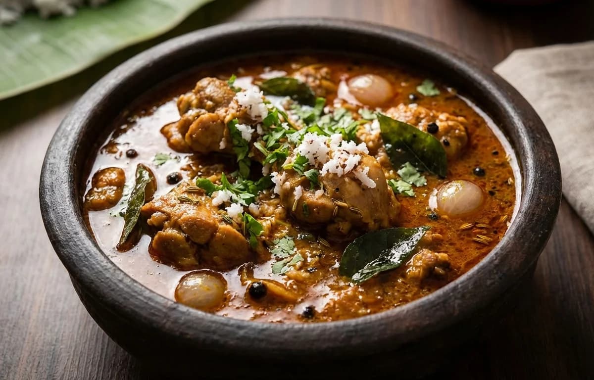 Nattu Kozhi Kozhambu