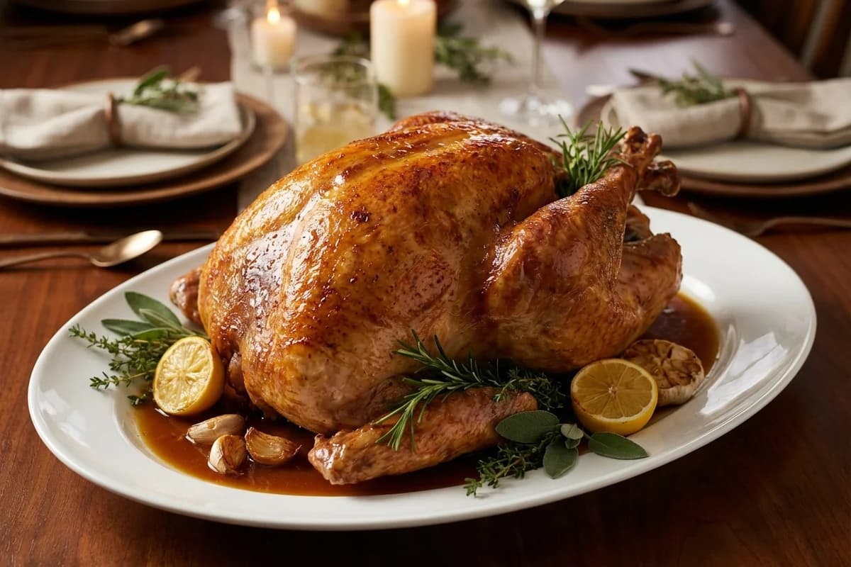 Roast Turkey with Gravy