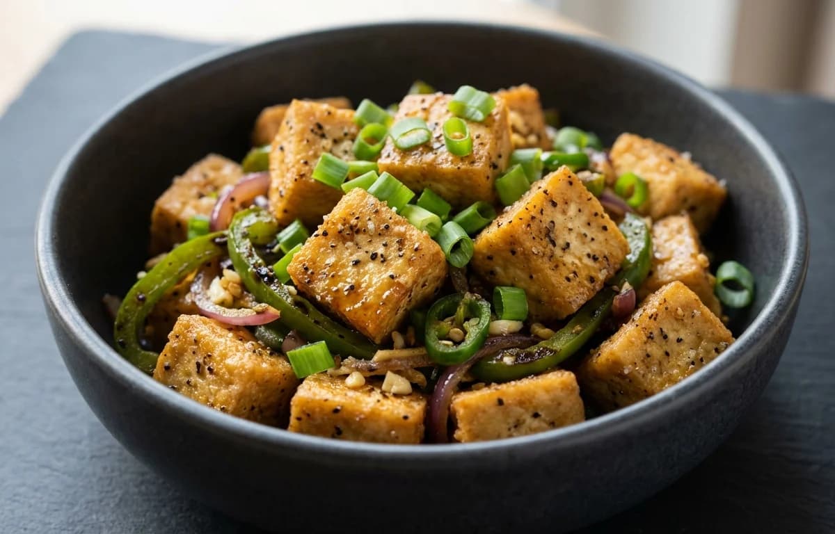 Salt and Pepper Tofu