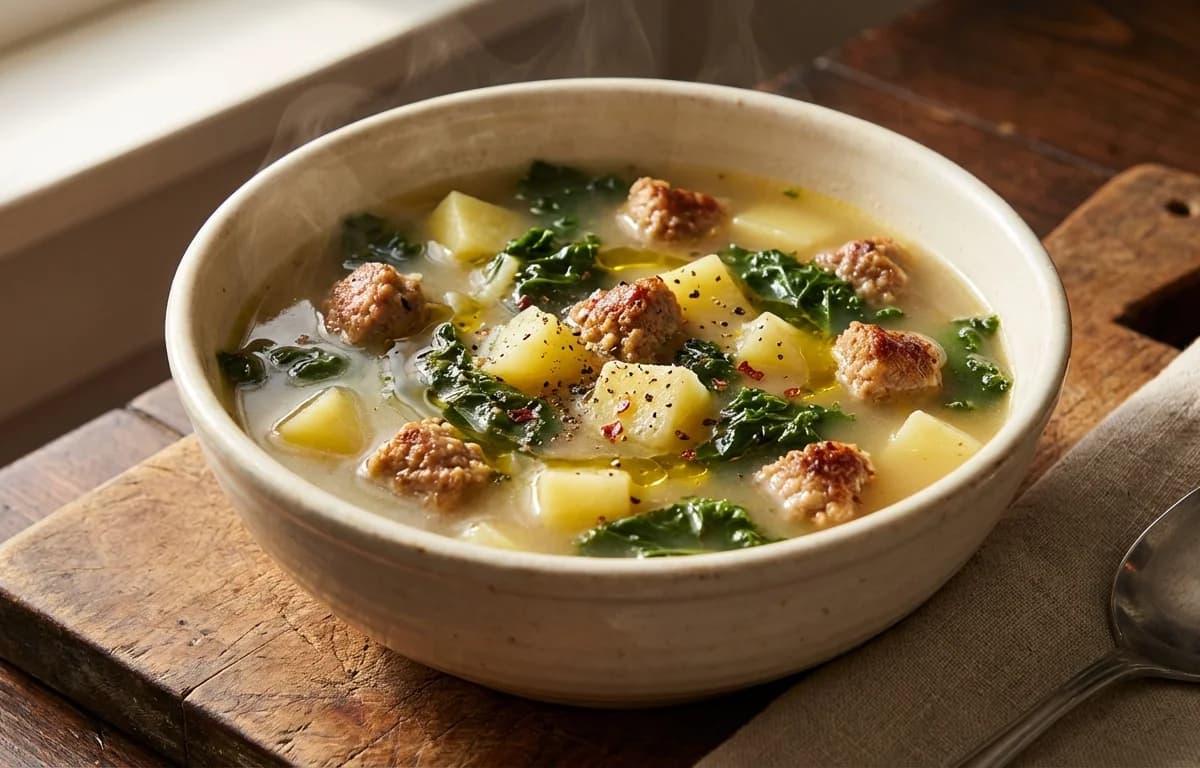 Sausage and Kale Soup